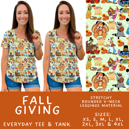Batch #583 - Magical Character Fall - Closes 9/9 - ETA early Nov - Fall Giving Everyday Tank & Tee