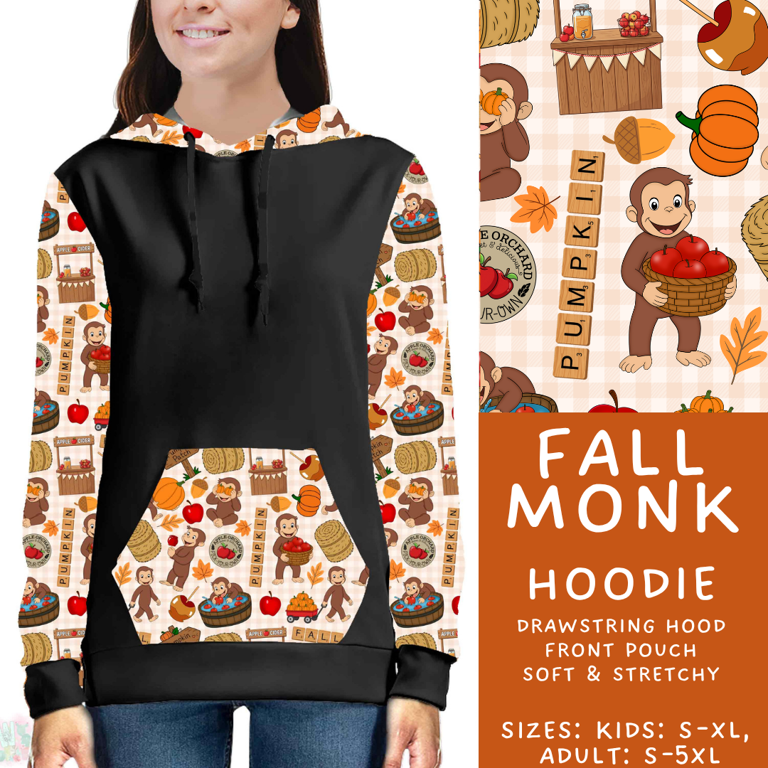 Batch #583 - Magical Character Fall - Closes 9/9 - ETA early Nov - Fall Monk Hoodie