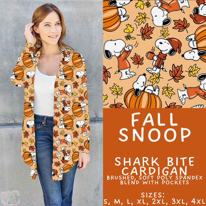 Batch #583 - Magical Character Fall - Closes 9/9 - ETA early Nov - Fall Snoop Cardigan