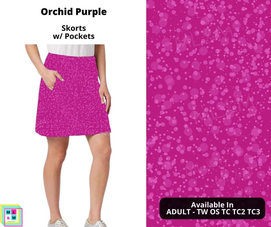 Orchid Purple Skort