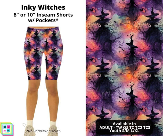 Inky Witches Shorts w/ Pockets