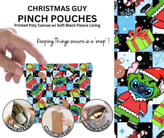 Christmas Guy Pinch Pouches