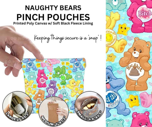 Naughty Bears Pinch Pouches