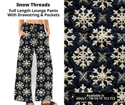 Snow Threads Full Length Lounge Pants