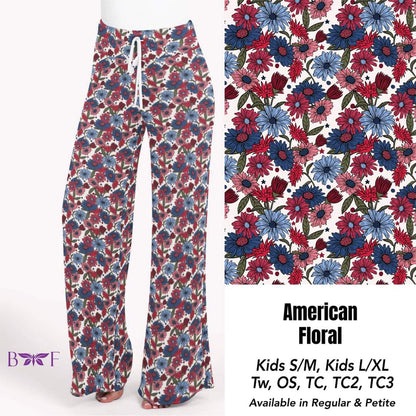 American Floral Capris, Shorts