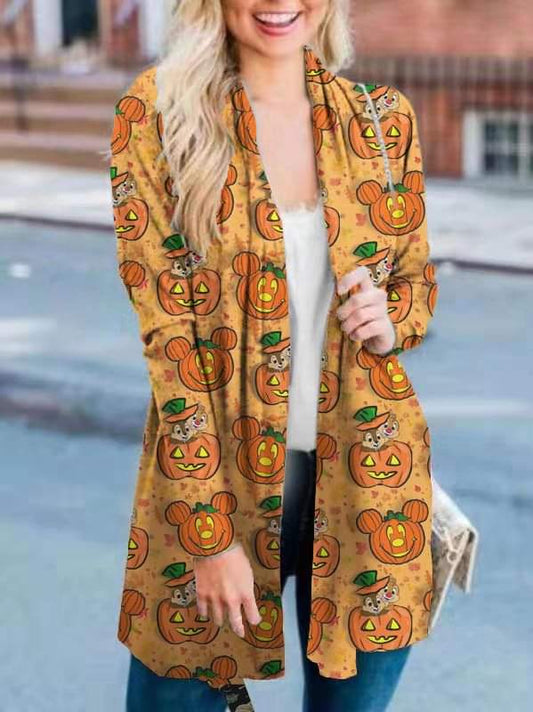 Mouse Pumpkin Cardigan - Preorder- eta late September