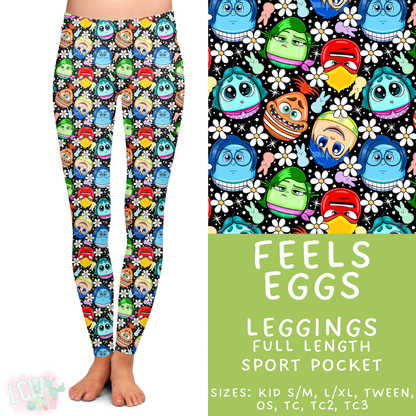 Batch #477 - Magical Character Easter - Closes 1/12 ETA - Early March - Feels Eggs Full Length Leggings