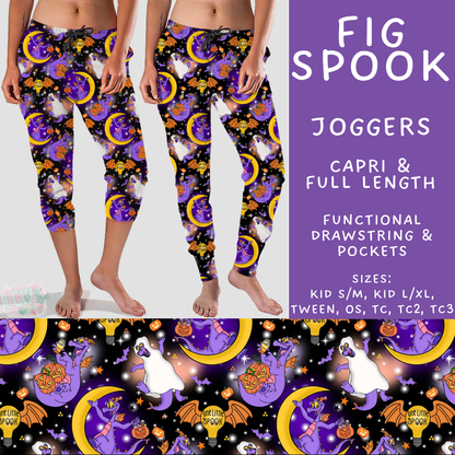 Batch #567 - Magical Character Halloween - Closes 8/10 - ETA early Oct - Fig Spook Full and Capri Length Joggers