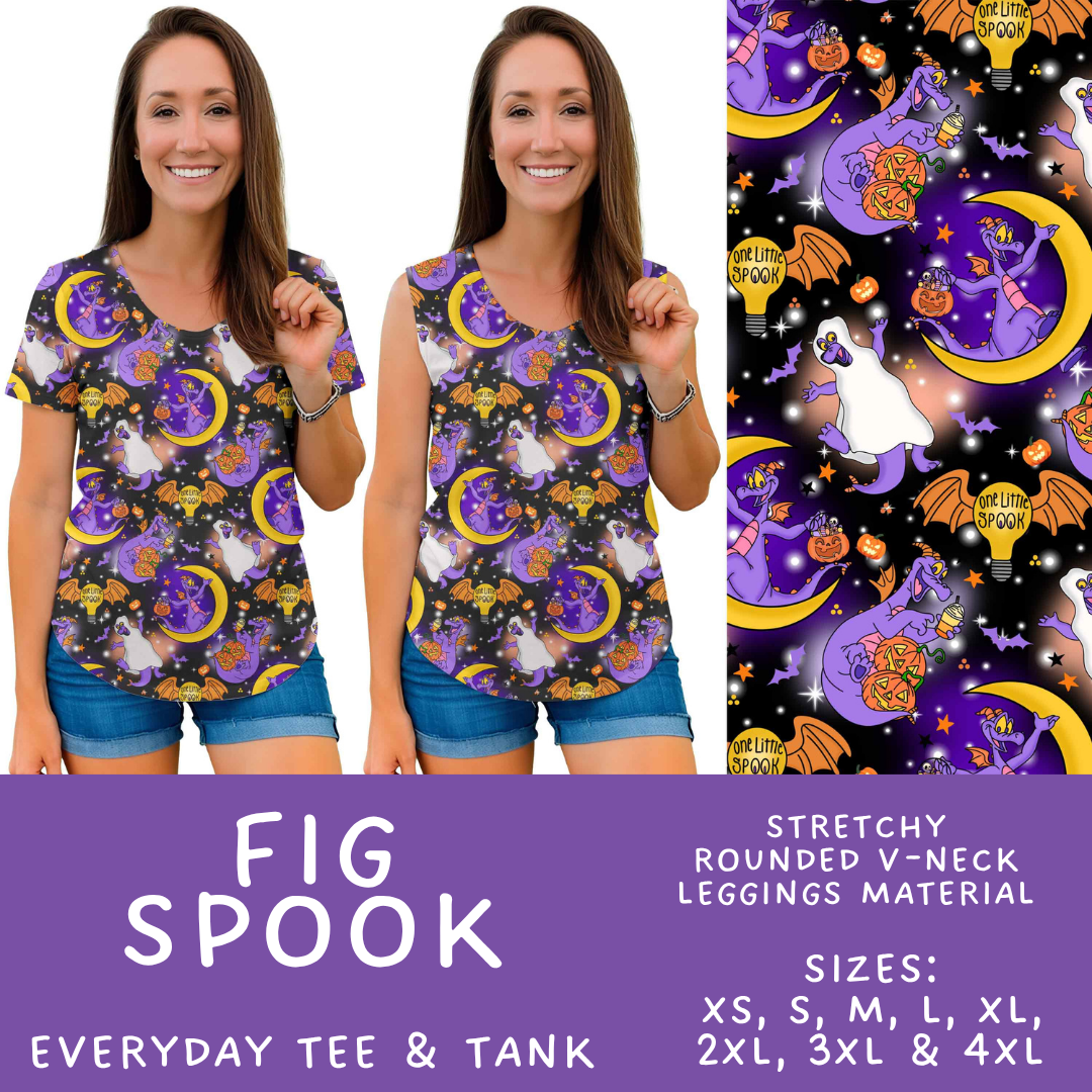 Batch #567 - Magical Character Halloween - Closes 8/10 - ETA early Oct - Fig Spook Everyday Tank & Tee