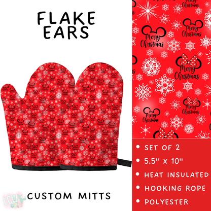 Batch #591 - Baking Spirits Bright 3 - Closes 9/28 - ETA mid/late Nov - Flake Ears Oven Mitts