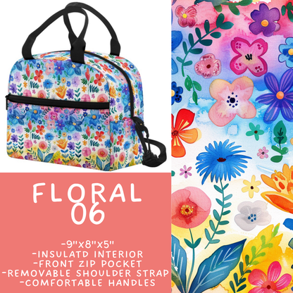 Batch #545 - Back to School 3 - Closes 6/19 - ETA early/mid August - Floral 06 Lunch Box