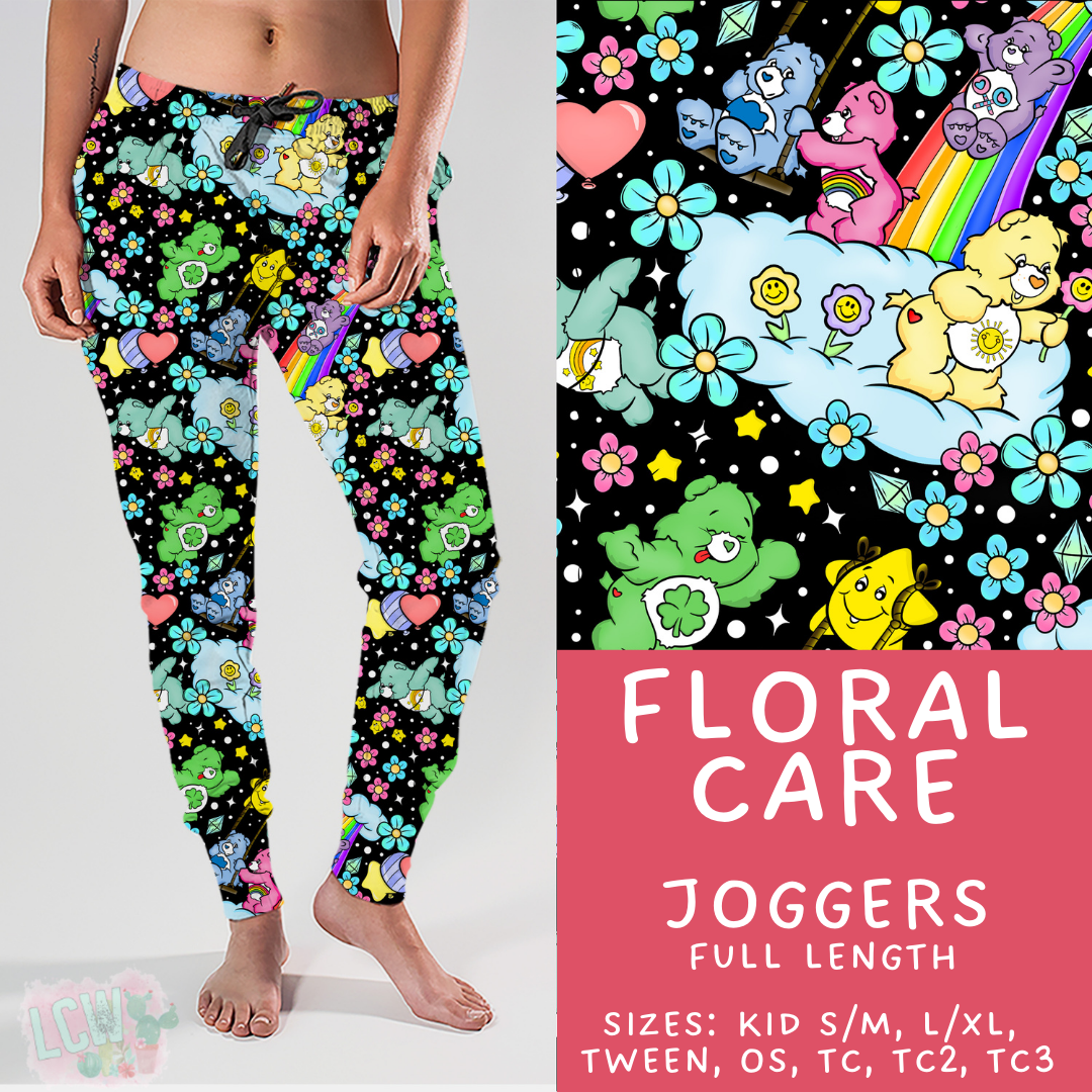 Batch #479 - Cool Characters 11 - Closes 1/21 - ETA mid/late March - Floral Care Joggers