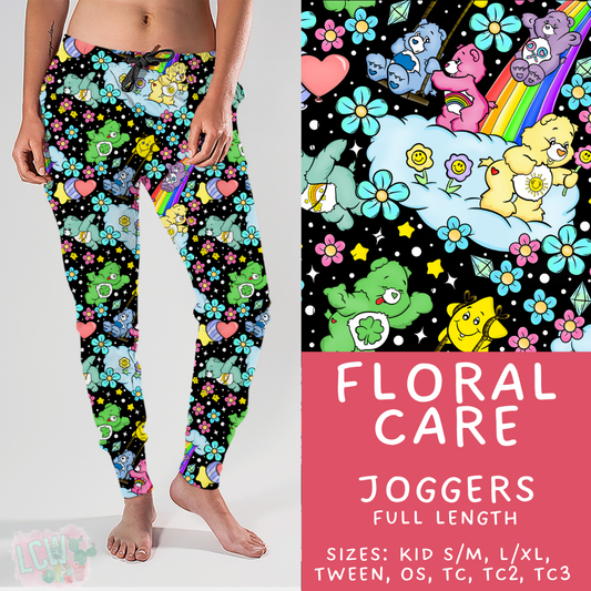 Batch #479 - Cool Characters 11 - Closes 1/21 - ETA mid/late March - Floral Care Joggers