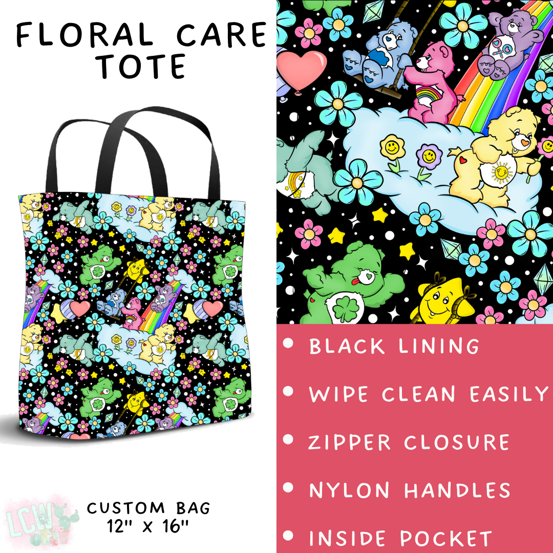 Batch #479 - Cool Characters 11 - Closes 1/21 - ETA mid/late March - Floral Care Tote