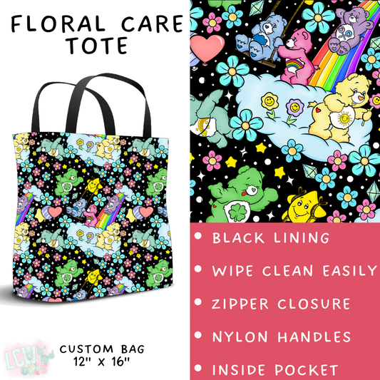 Batch #479 - Cool Characters 11 - Closes 1/21 - ETA mid/late March - Floral Care Tote