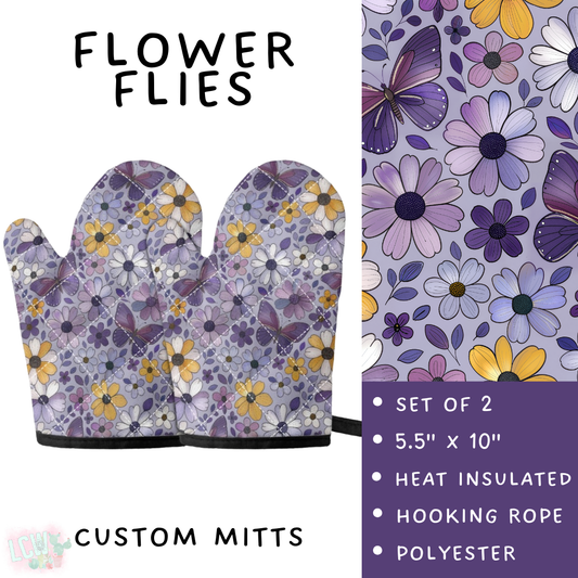 Batch #476 - Bake Off - Closes 1/16 - ETA early/mid March - Flower Flies Oven Mitts