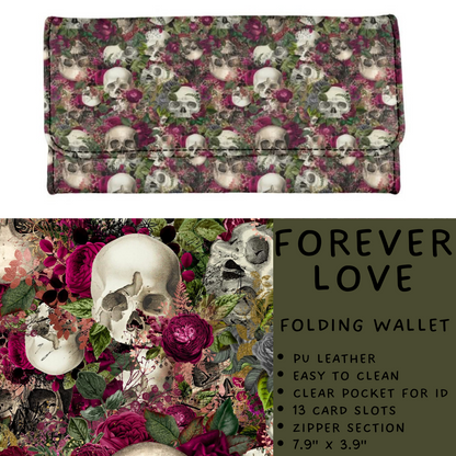 Batch #265 - Card Holders & Foldable Wallets - Closes 1/1 - ETA mid Feb - Forever Love Foldable Wallet