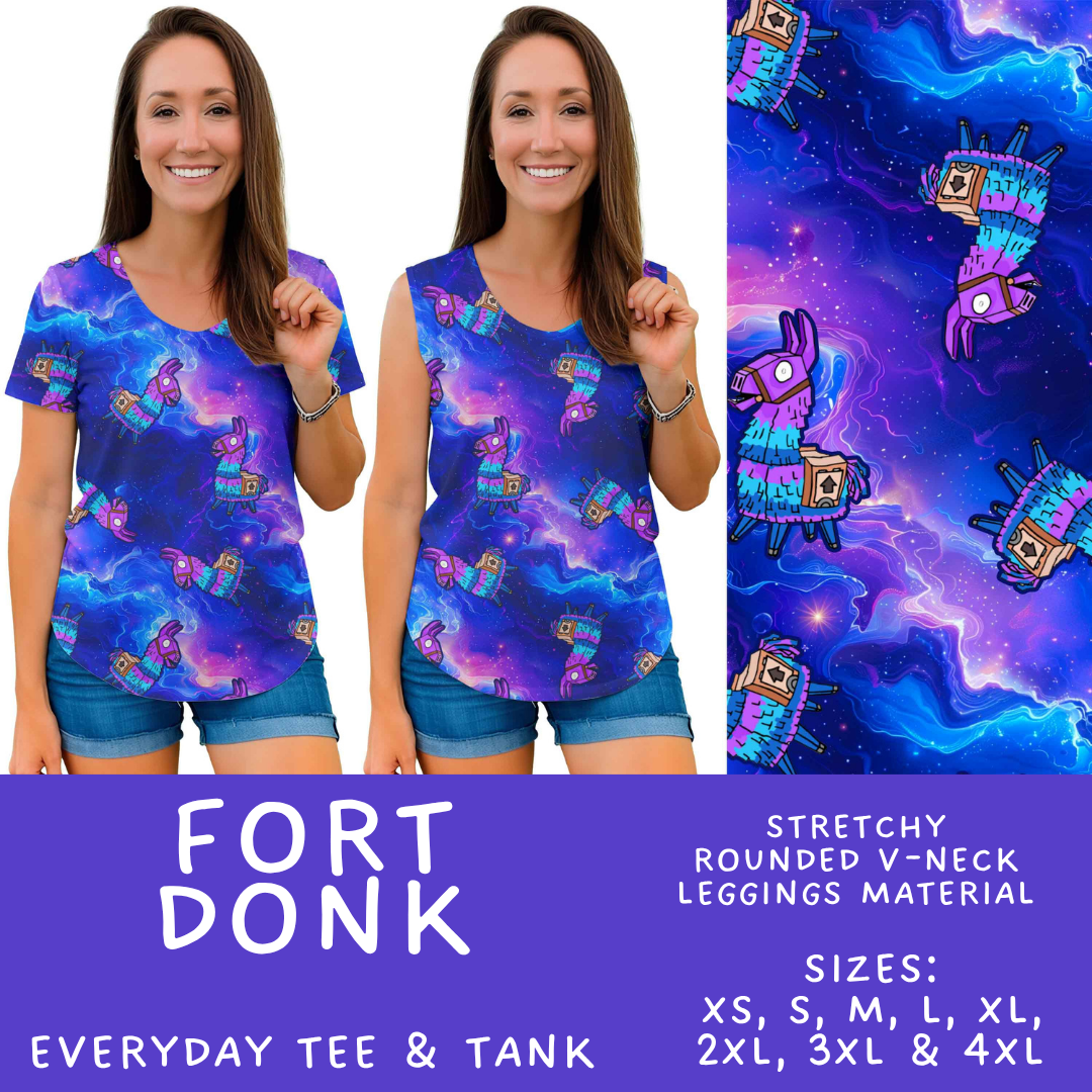Batch #607 - Fun Run 28 - Closes 11/2 - ETA early Jan - Fort Donk Everyday Tank & Tee