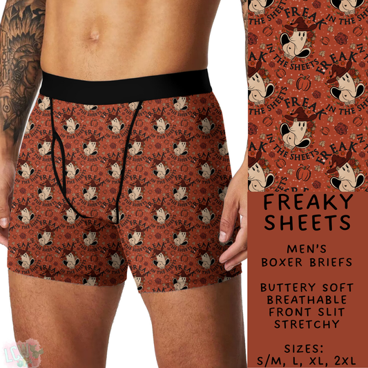 Ready To Ship - Freaky Sheets Men's Boxer Briefs