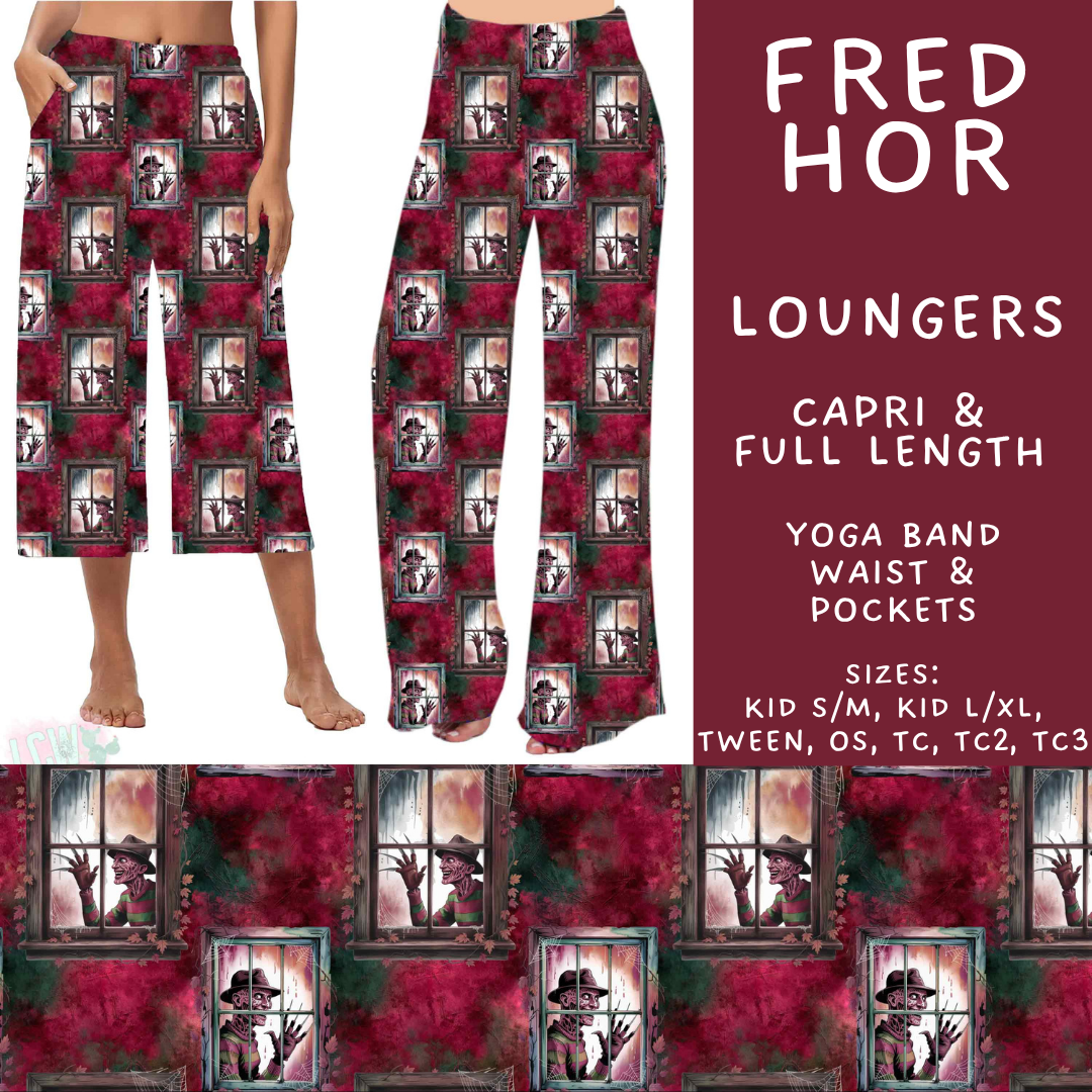 Batch #571 - Horror Windows - Closes 8/17 - ETA mid Oct - Fred Hor Capri and Full Length Loungers
