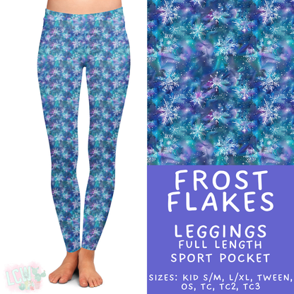 Ready To Ship - Frost Flakes Full Length Leggings - TC2