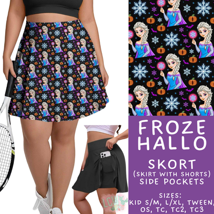 Batch #569 - Princess Halloween - Closes 8/14 - ETA early/mid Oct - Froze Hallo Skort