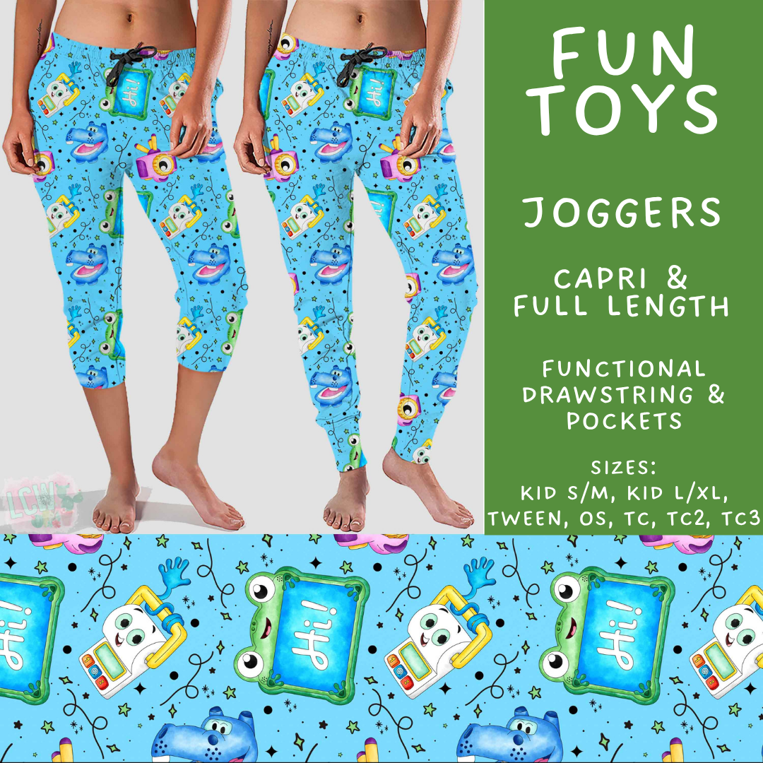 Batch #572 - Magical Faves 23 - Closes 8/19 - ETA mid October - Fun Toys Full and Capri Length Joggers