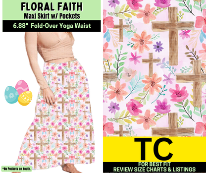 Floral Faith Maxi Skirt