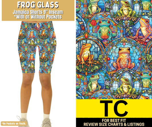 Frog Glass Jamaica Shorts w/ Pockets