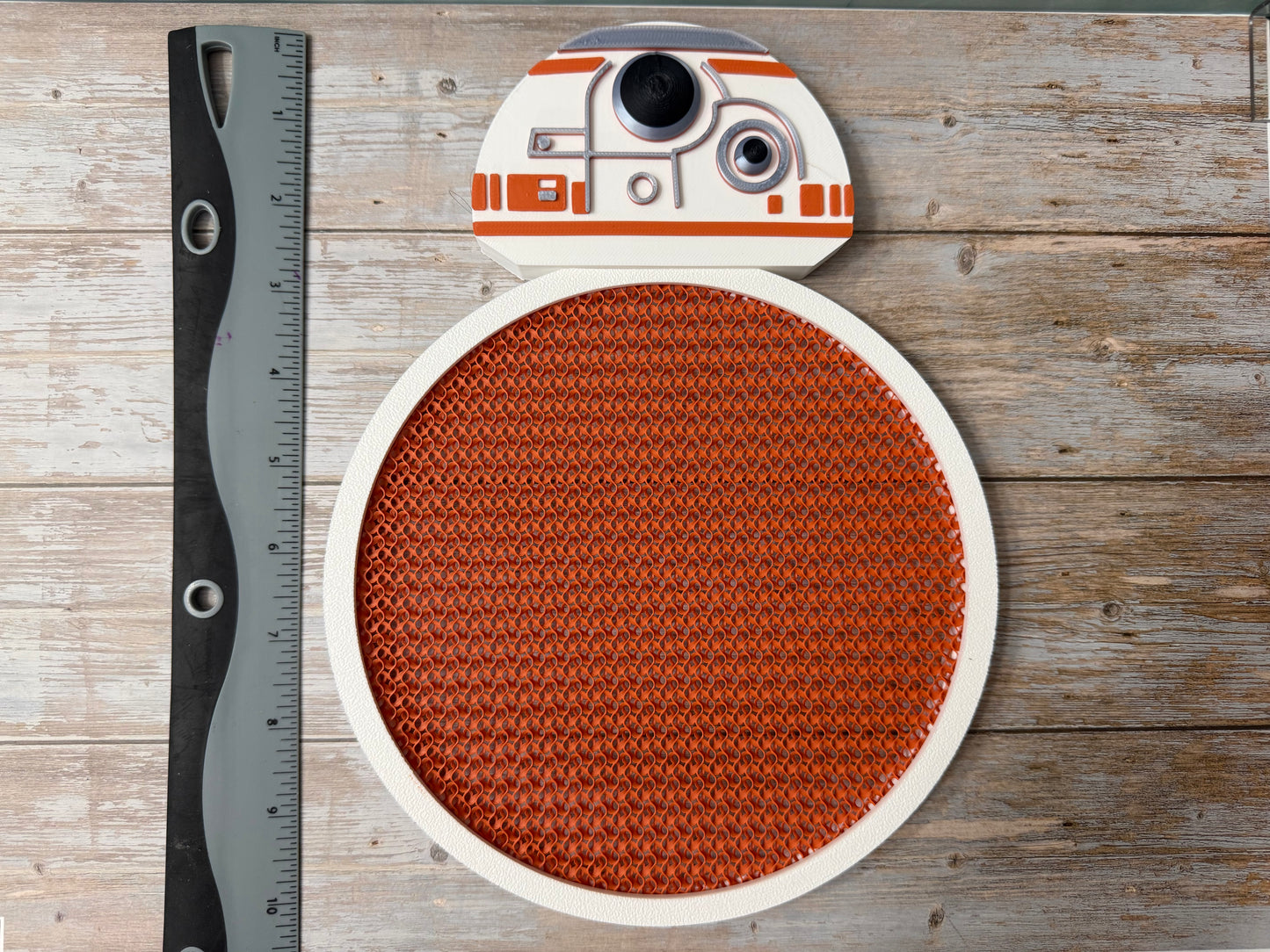 Orange Droid- 3D Printed Pin Board