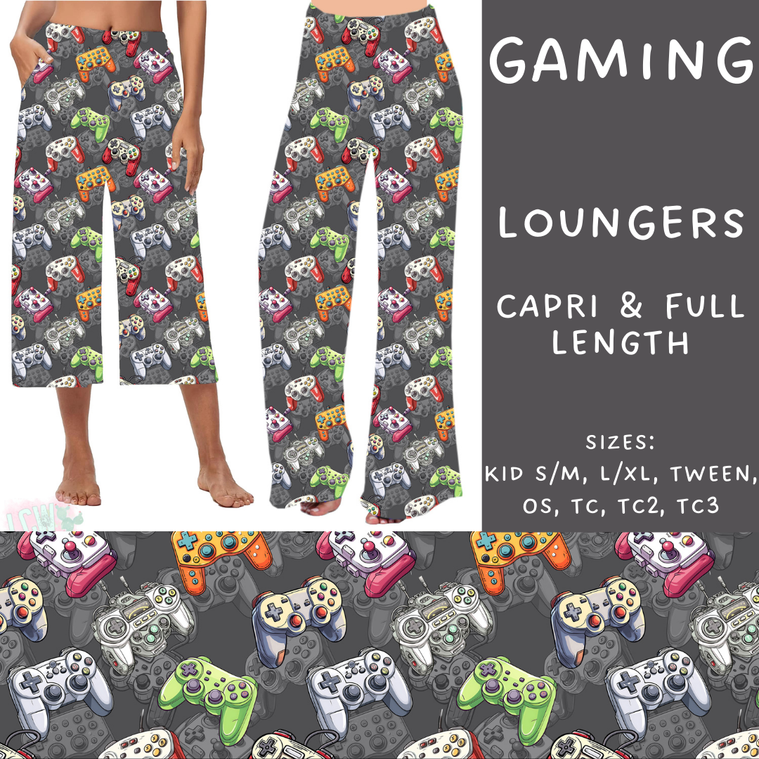 Ready To Ship - Gaming Full Length Loungers - Kids LXL