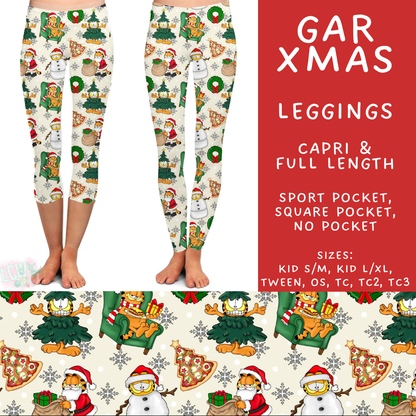 Batch #558 - Magical Character Christmas - Closes 7/20 - ETA mid/late Sept - Gar Xmas Full and Capri Length Leggings