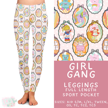 Batch #479 - Cool Characters 11 - Closes 1/21 - ETA mid/late March - Girl Gang Full Length Leggings