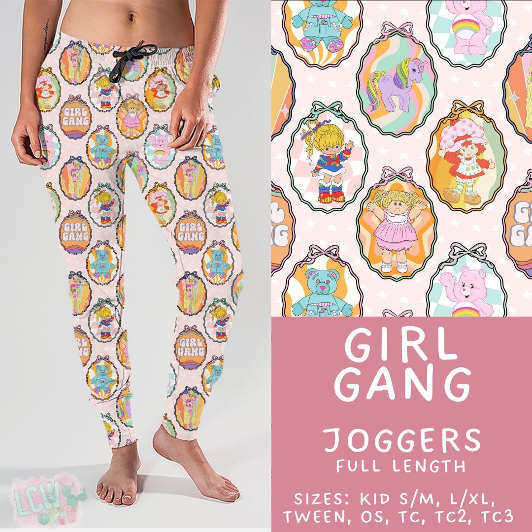 Batch #479 - Cool Characters 11 - Closes 1/21 - ETA mid/late March - Girl Gang Joggers