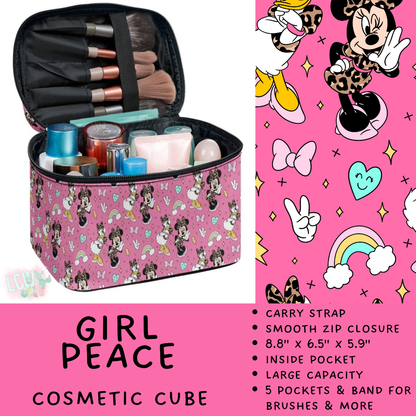 Batch #559 - Cosmetic Cube Collection - Closes 7/22- ETA late Sept - Girl Peace Cosmetic Cube