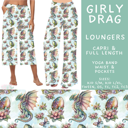 Batch #603 - September Request Run - Closes 10/26 - ETA mid/late Dec - Girly Drag Capri and Full Length Loungers