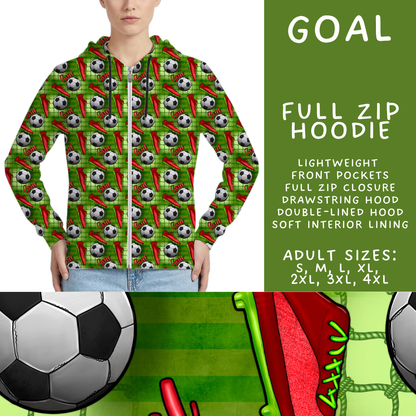 Batch #561 - June Request Run - Closes 7/27 - ETA late Sept - Goal Full Zip Hoodie
