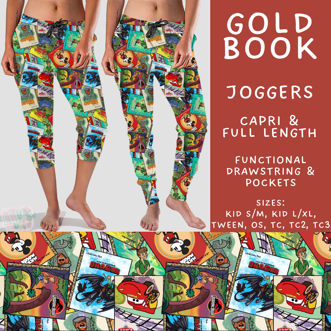 Batch #572 - Magical Faves 23 - Closes 8/19 - ETA mid October - Gold Book Full and Capri Length Joggers