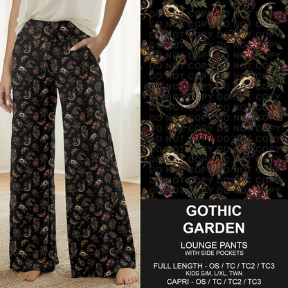 B320 - Preorder Gothic Garden Lounge Pants (Closes 11/08. ETA: mid Jan.)