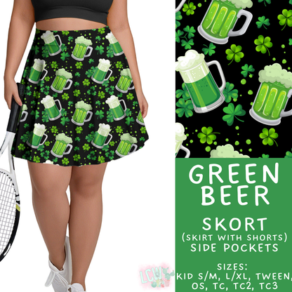 Batch #464 - Lucky Charm Collection - Closes 12/17 - ETA early Feb - Green Beer Skort