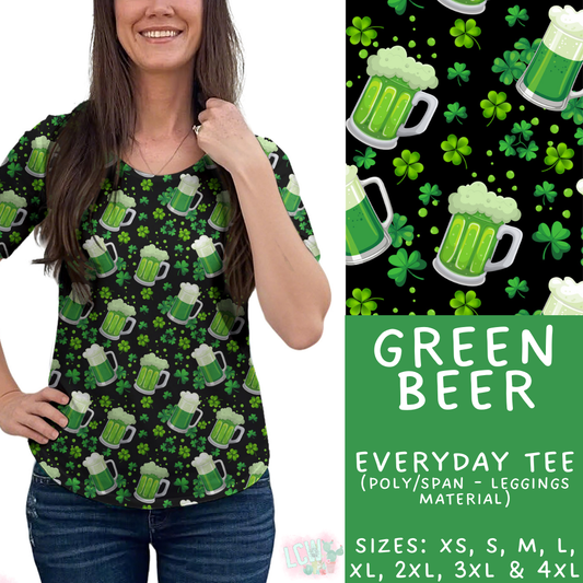 Batch #464 - Lucky Charm Collection - Closes 12/17 - ETA early Feb - Green Beer Everyday Tee