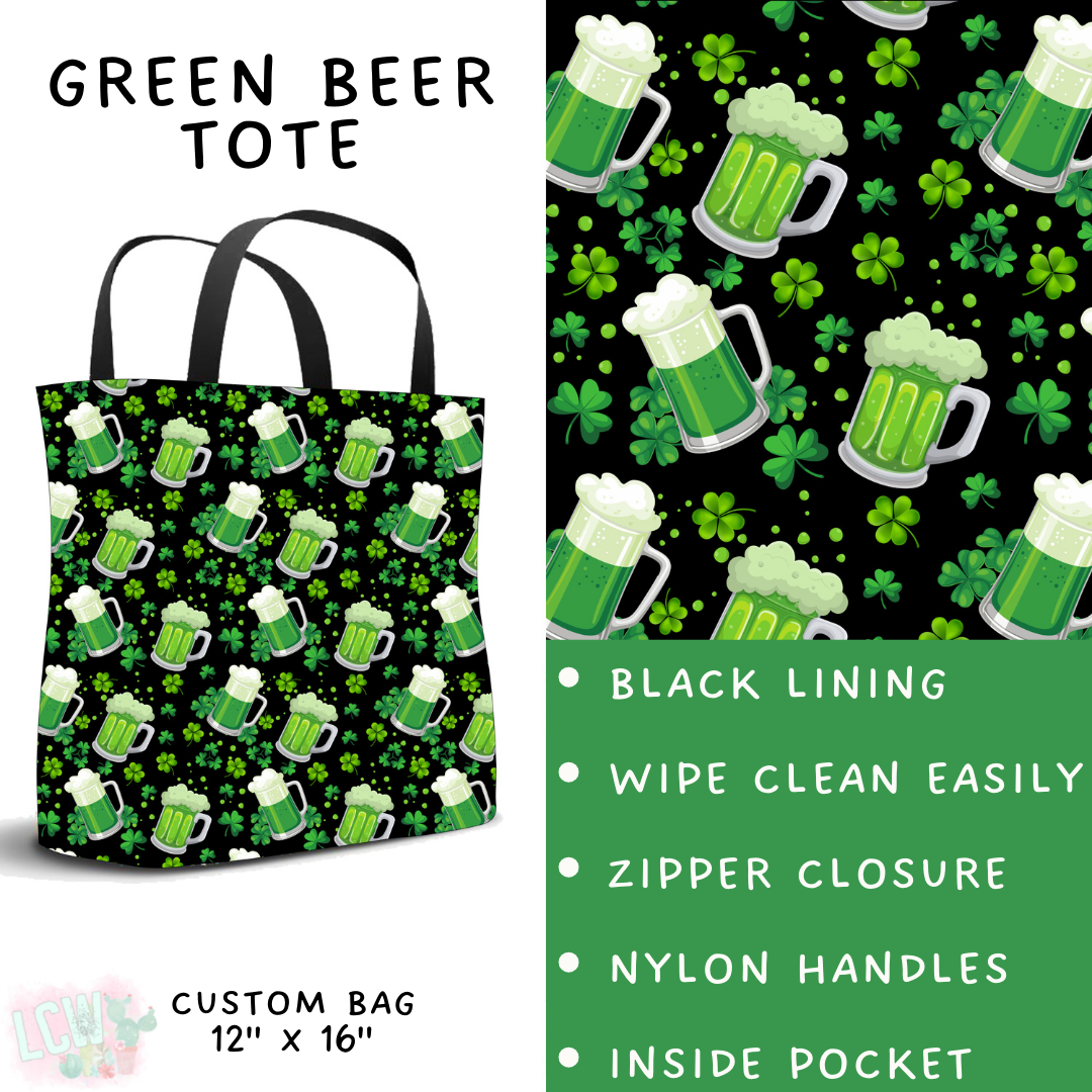 Batch #464 - Lucky Charm Collection - Closes 12/17 - ETA early Feb - Green Beer Tote