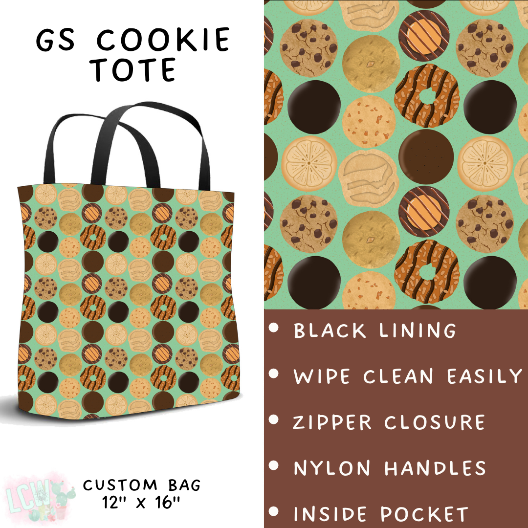 Batch #610 - Cookie Dealer 3 - Closes 11/9 - ETA early Jan - GS Cookie Tote