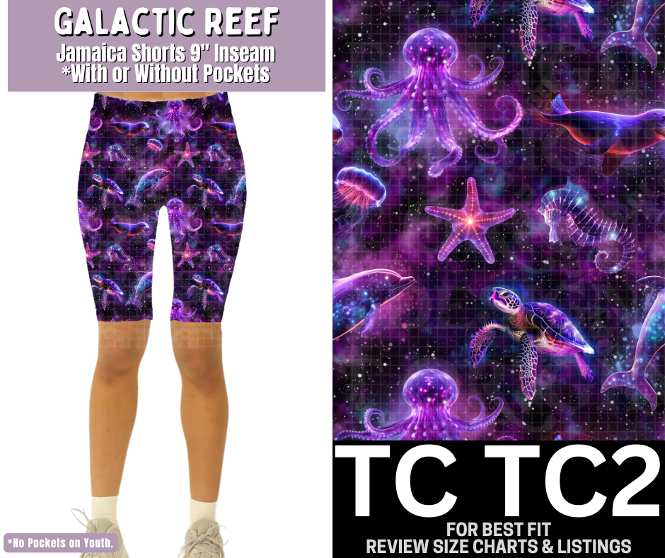 Galactic Reef Jamaica Shorts w/ Pockets