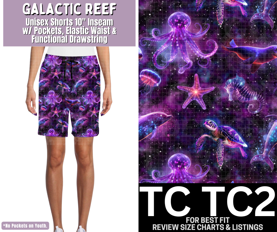 Galactic Reef Unisex Shorts