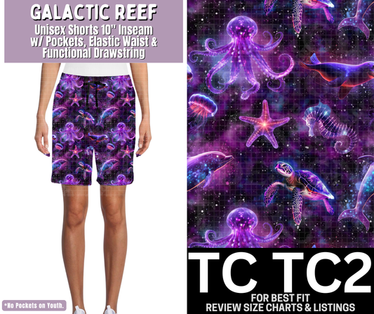 Galactic Reef Unisex Shorts