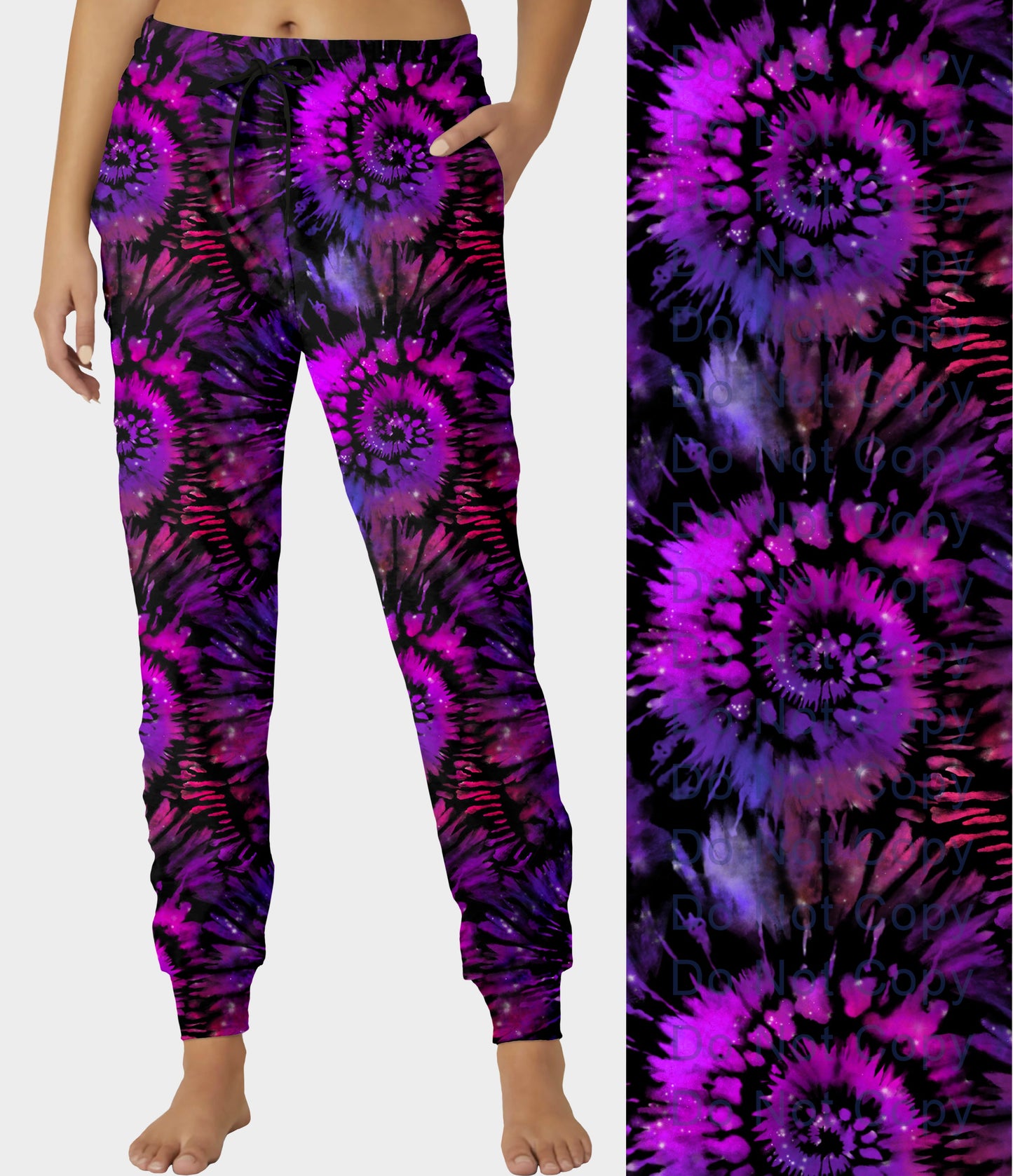 RTS - Galaxy Tie Dye Joggers