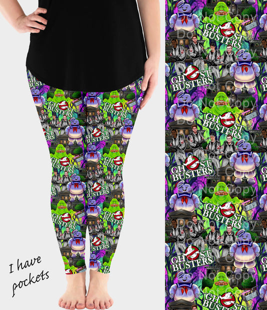 RTS - Ghouls in NY Leggings w/ Pockets