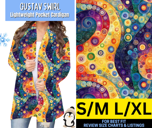 Gustav Swirl Pocket Cardigan