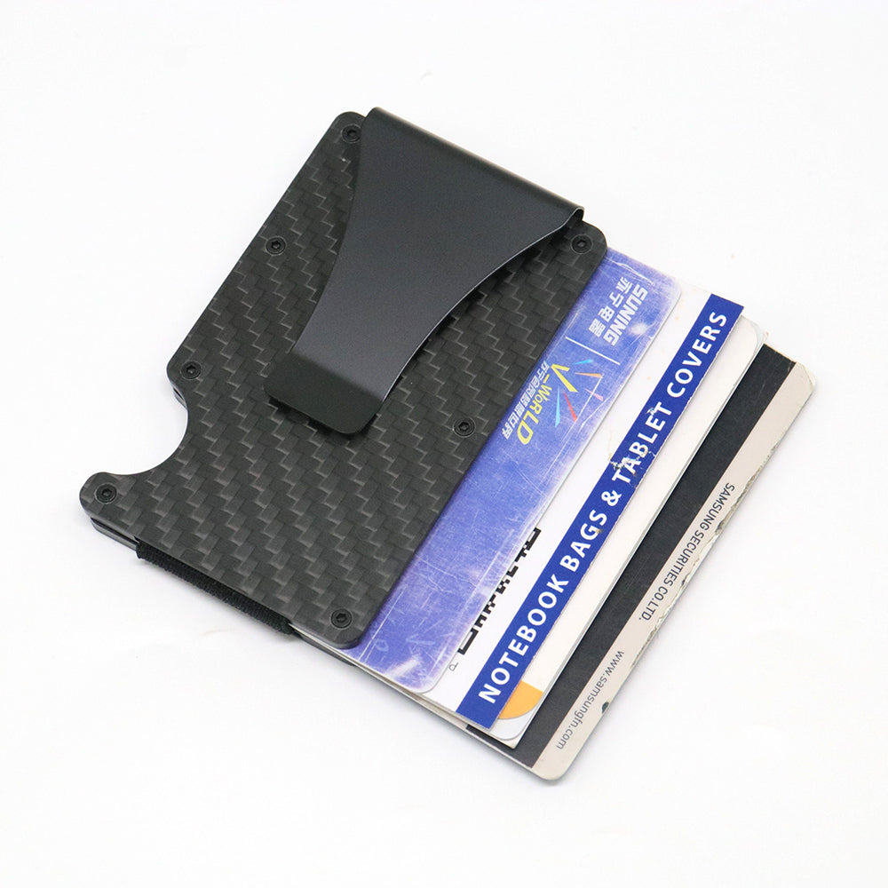 Black Sleek Carbon Wallet